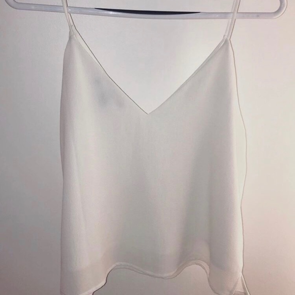 white tanktop